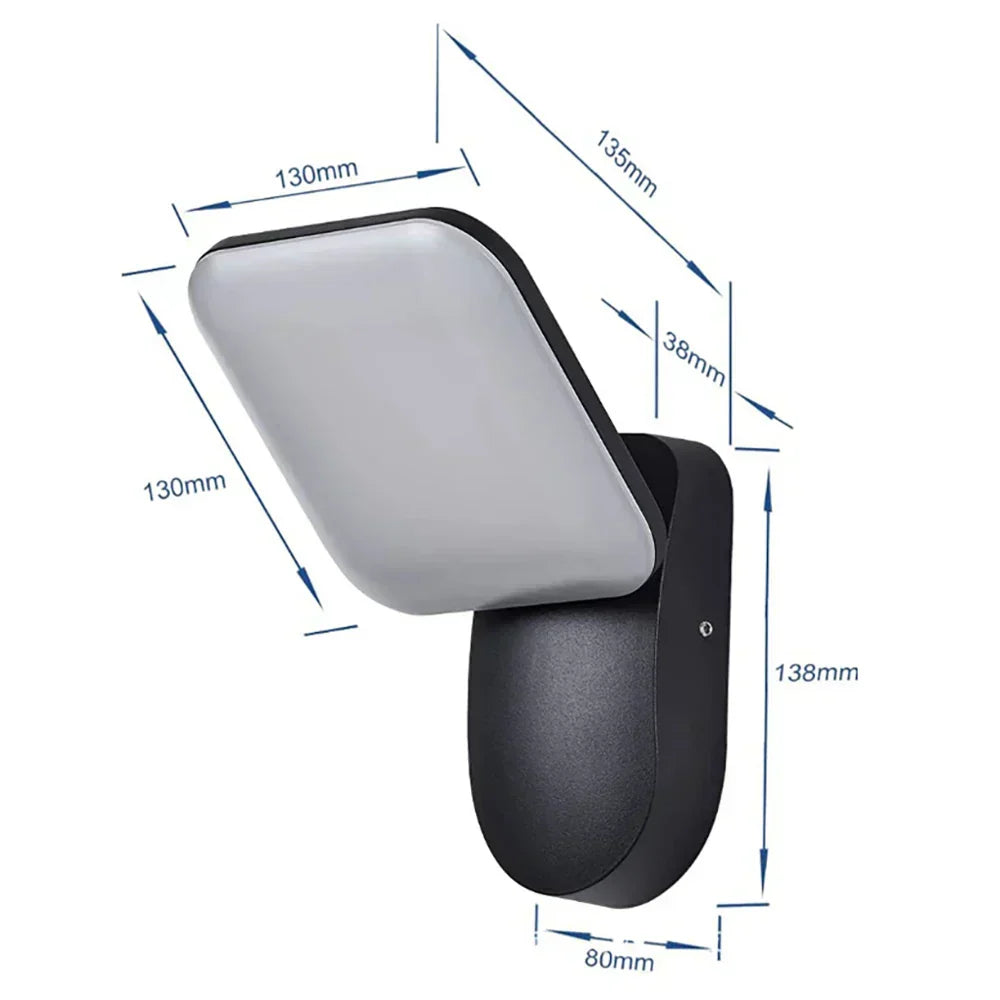 LED Außenwandleuchte Mit Bewegungsmelder