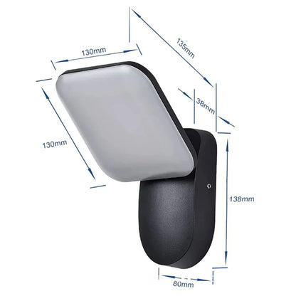 LED Außenwandleuchte Mit Bewegungsmelder