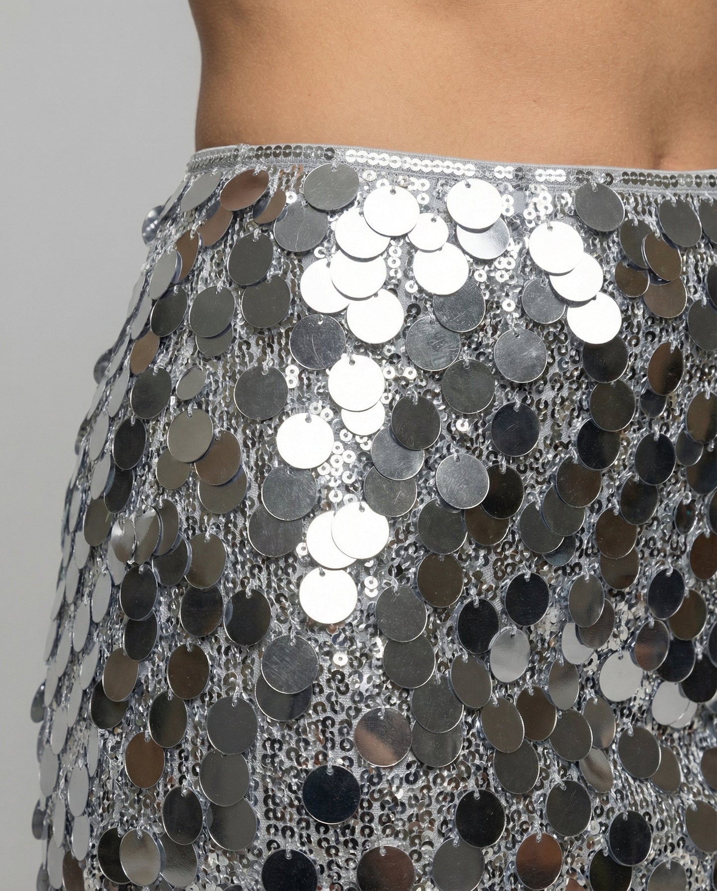 Eleganter Damen Minirock Pailletten