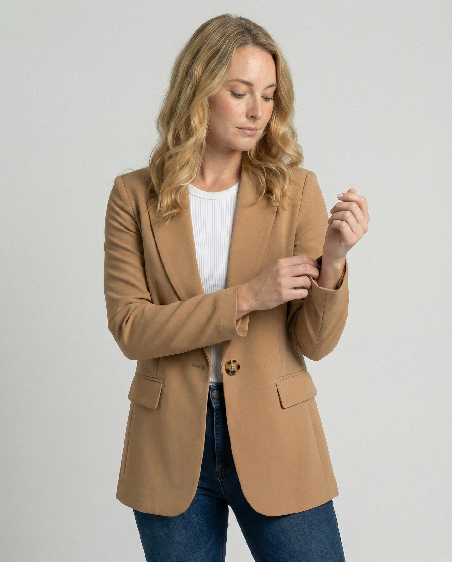 Damen Blazerjacke Reverskragen - Norvielle