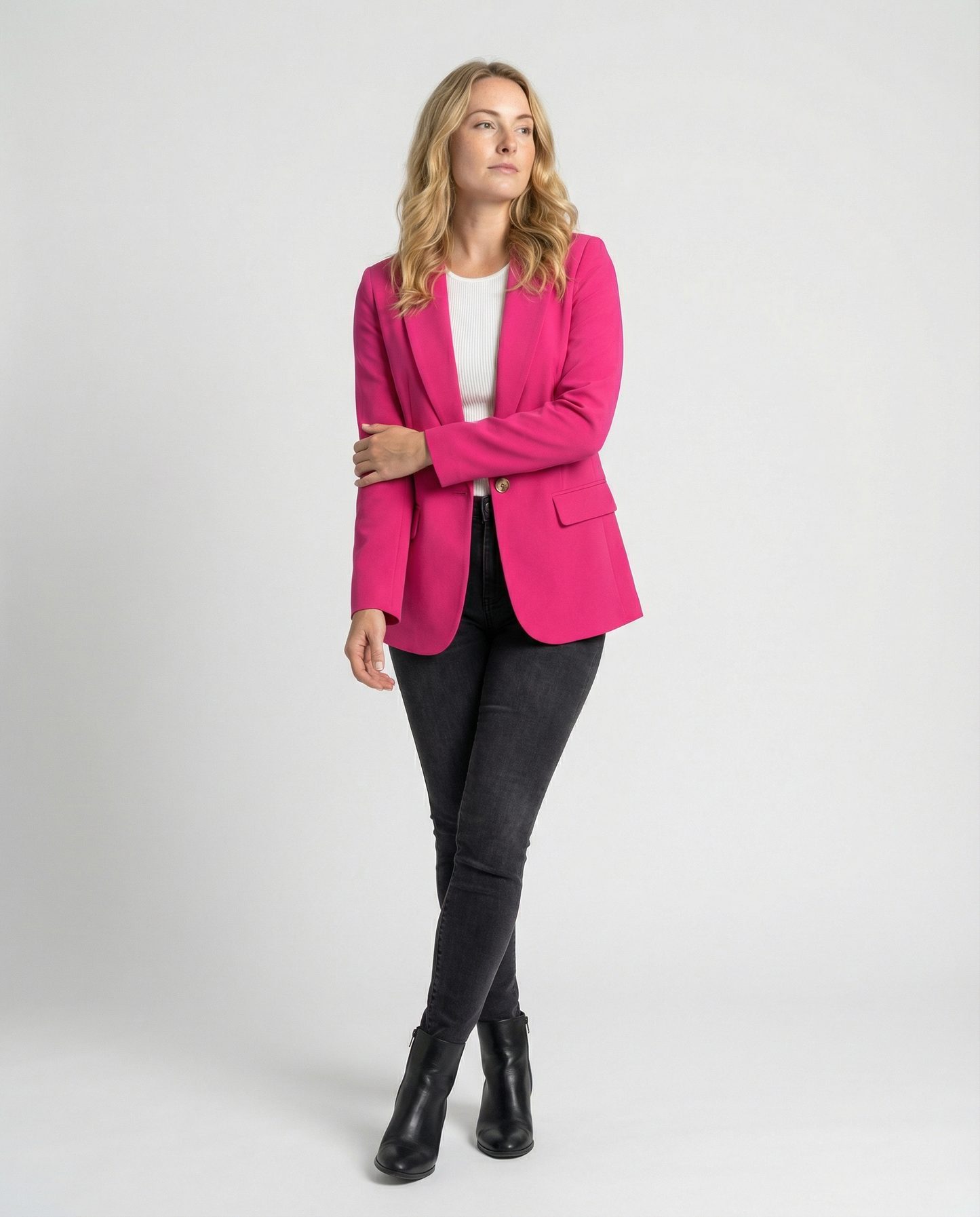 Damen Blazerjacke Reverskragen
