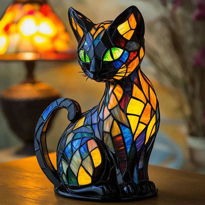 Buntglas Tischlampe Nachttischleuchte Schlafzimmer