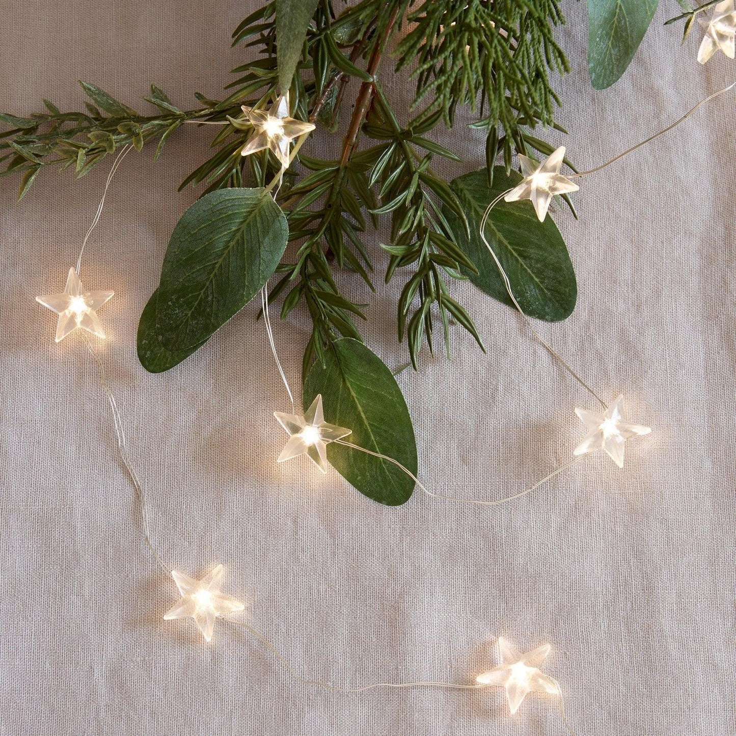 Weihnachtslichterkette Warmweiß Glanz - Norvielle