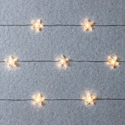 Weihnachtslichterkette Warmweiß Glanz