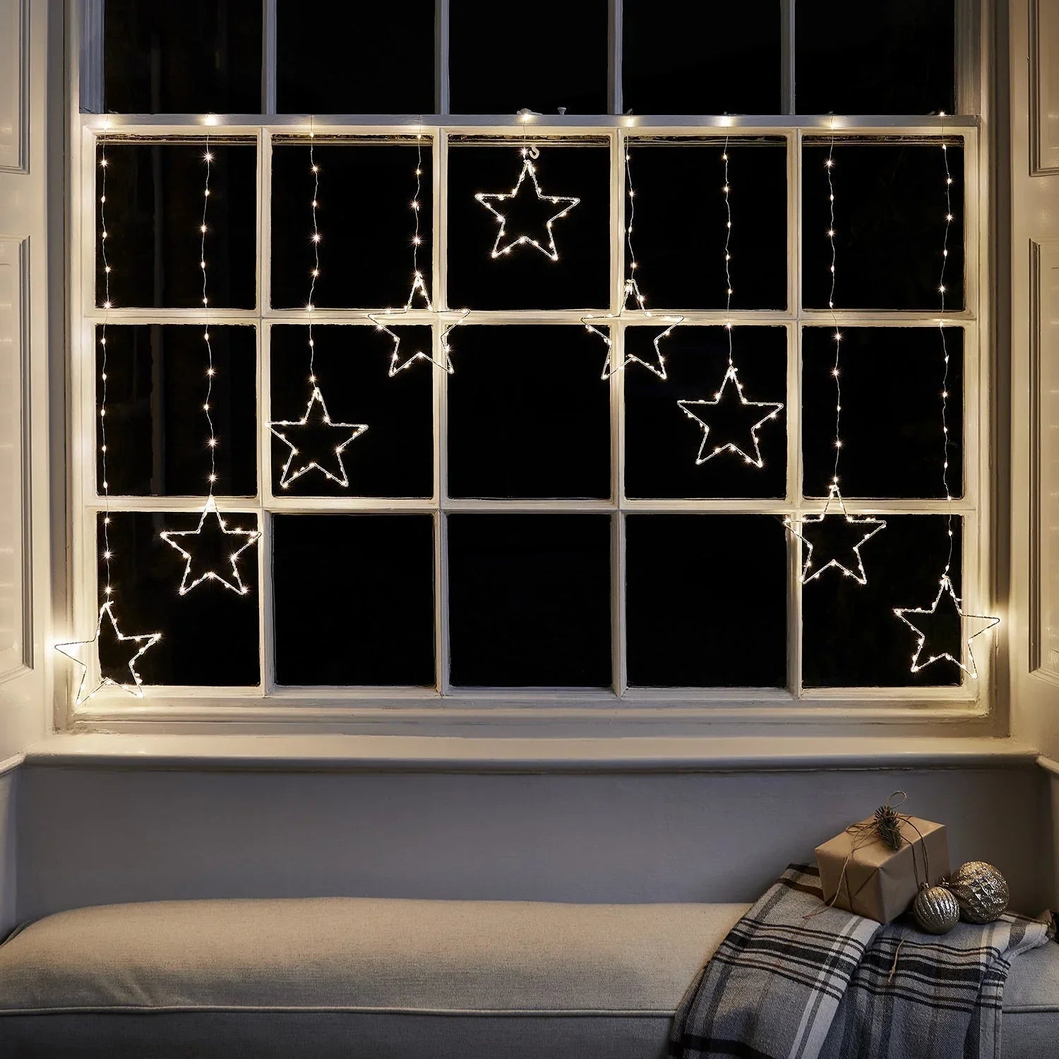 Weihnachtsdekoration LED-Sternfensterlichter - Norvielle