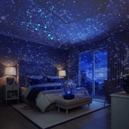 Astranova Galaxie Projektor Sternenhimmel Effekt für Zuhause - Norvielle
