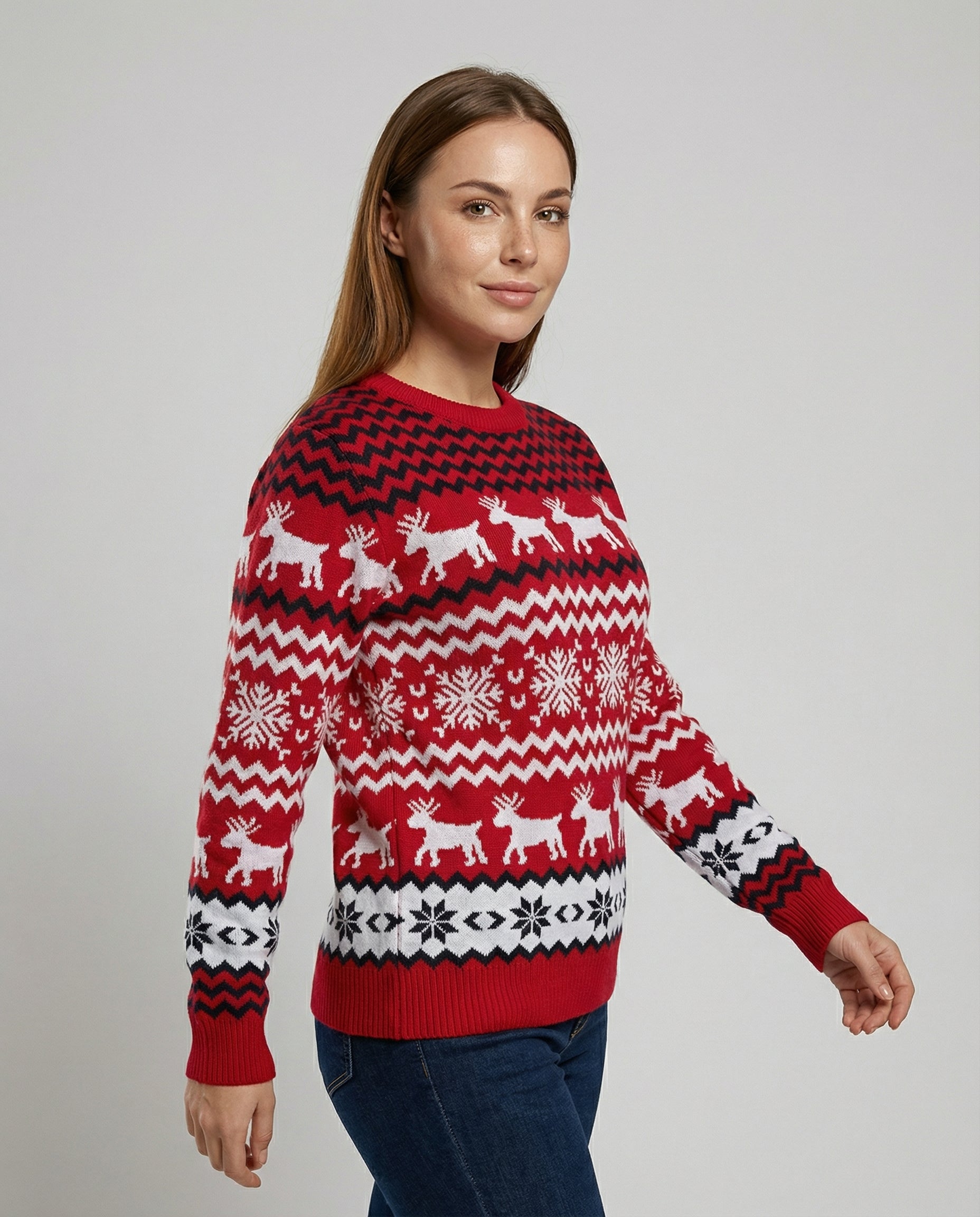 Unisex Weihnachtspullover - Norvielle