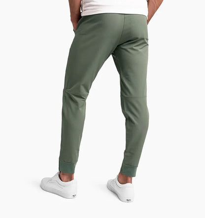 Stretch Broek - Heren Casual Elastische Taille Skinny Broek-Chaps Herrenmode