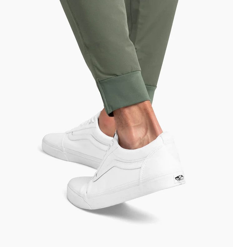 Stretch Broek - Heren Casual Elastische Taille Skinny Broek-Chaps Herrenmode