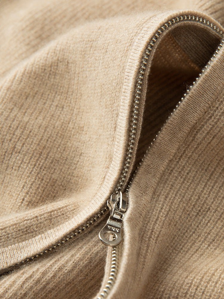 Strickjacke – Warme Strickjacke mit Reißverschluss für Männer-Chaps Herrenmode