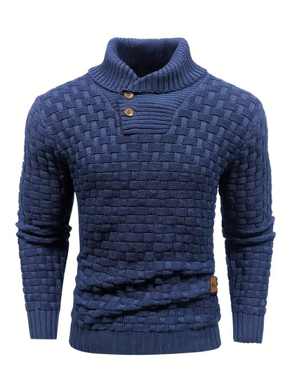 Herren Rollkragenpullover Grobstrick - Norvielle