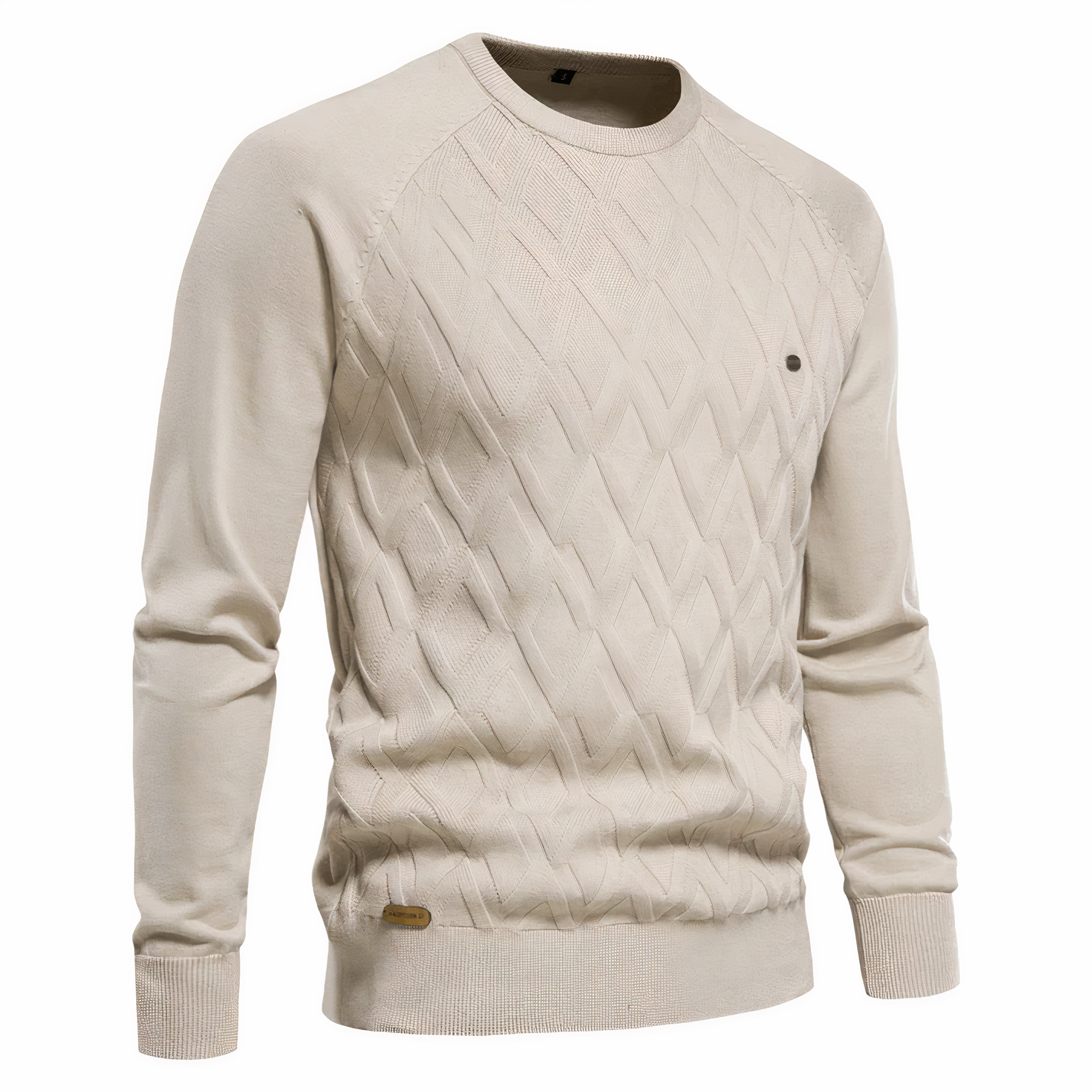 Herren Strickpullover Rundhalsausschnitt Lange Ärmel - Norvielle