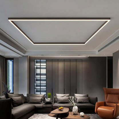 Minimalistische LED Deckenleuchte Skandinavisches Design Weiss