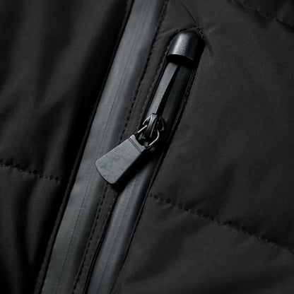 Stylische Pufferjacke mit Taillengürtel für kalte Tage 2