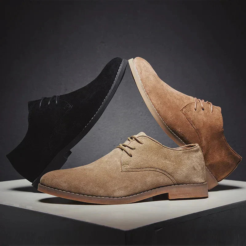 Herren Derby Schuhe Schnürsenkel Leder