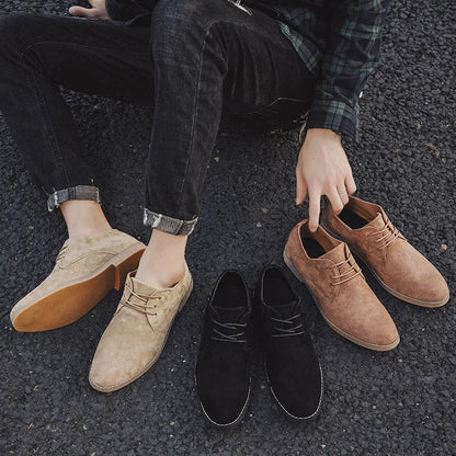Herren Derby Schuhe Schnürsenkel Leder