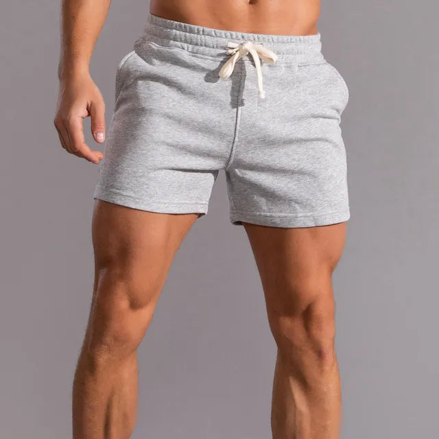 Herren Kurze Baumwollhose Klassisch