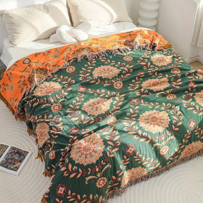 Baumwoll-Wendedecke Vintage-Design - Norvielle