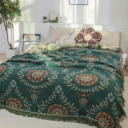 Baumwoll-Wendedecke Vintage-Design