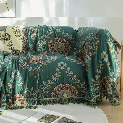 Baumwoll-Wendedecke Vintage-Design