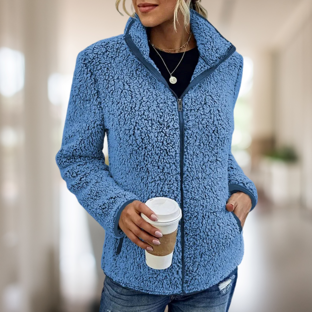 Damen Fleecejacke Warm Bequem