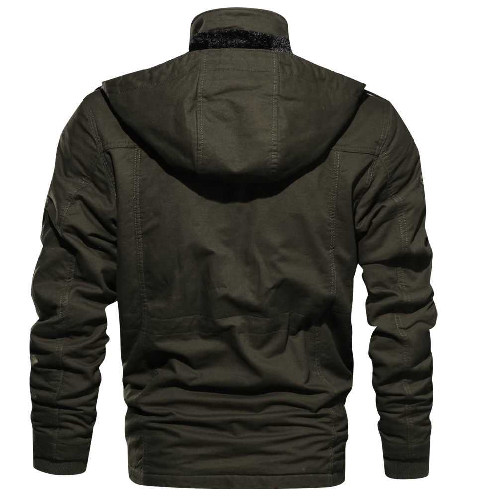 Damen Winterjacke Mit Kapuze Reißverschluss