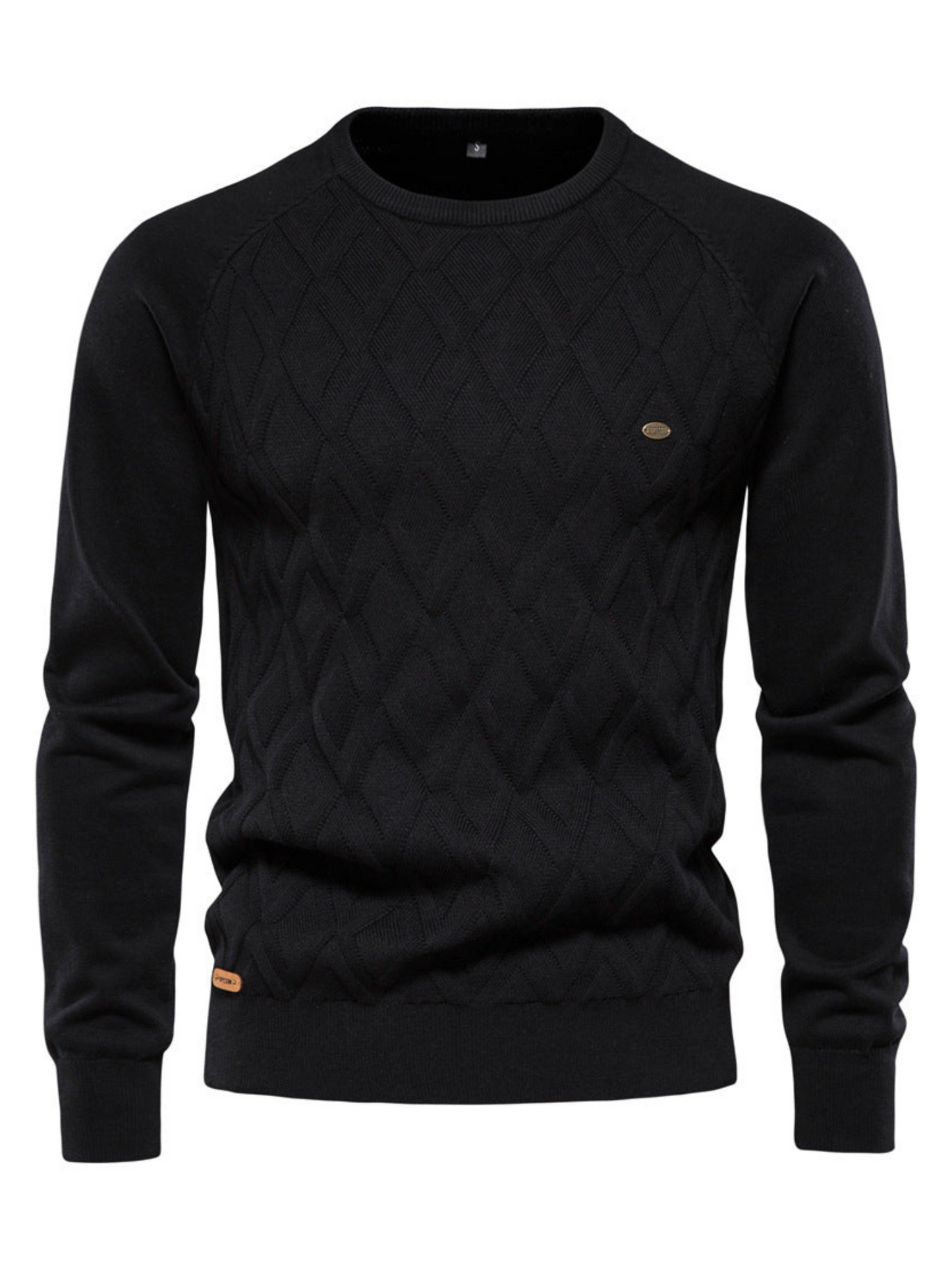 Herren Pullover Klassische Passform Atmungsaktiv