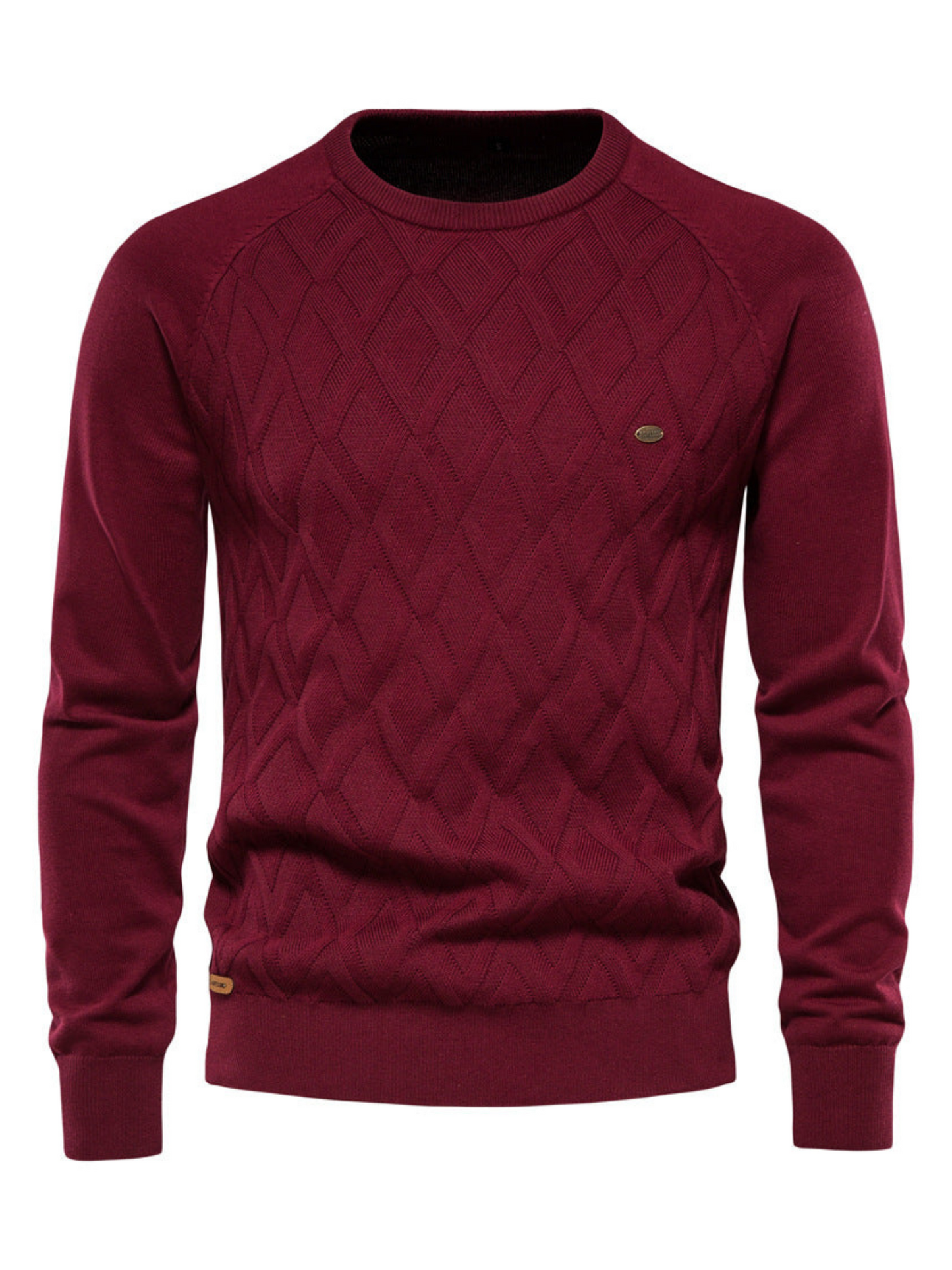 Herren Pullover Klassische Passform Atmungsaktiv