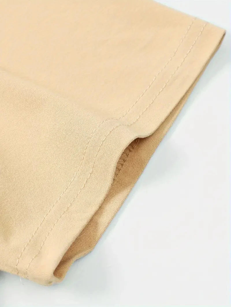 T-Shirt - Casual - Kurze Ärmel - T-Shirt mit Rundhalsausschnitt - Herrenhemden-Chaps Herrenmode
