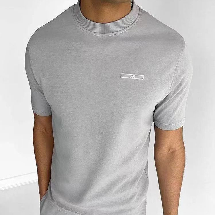 Herren T-Shirt Kurzarm Rundhals Bequem - Norvielle