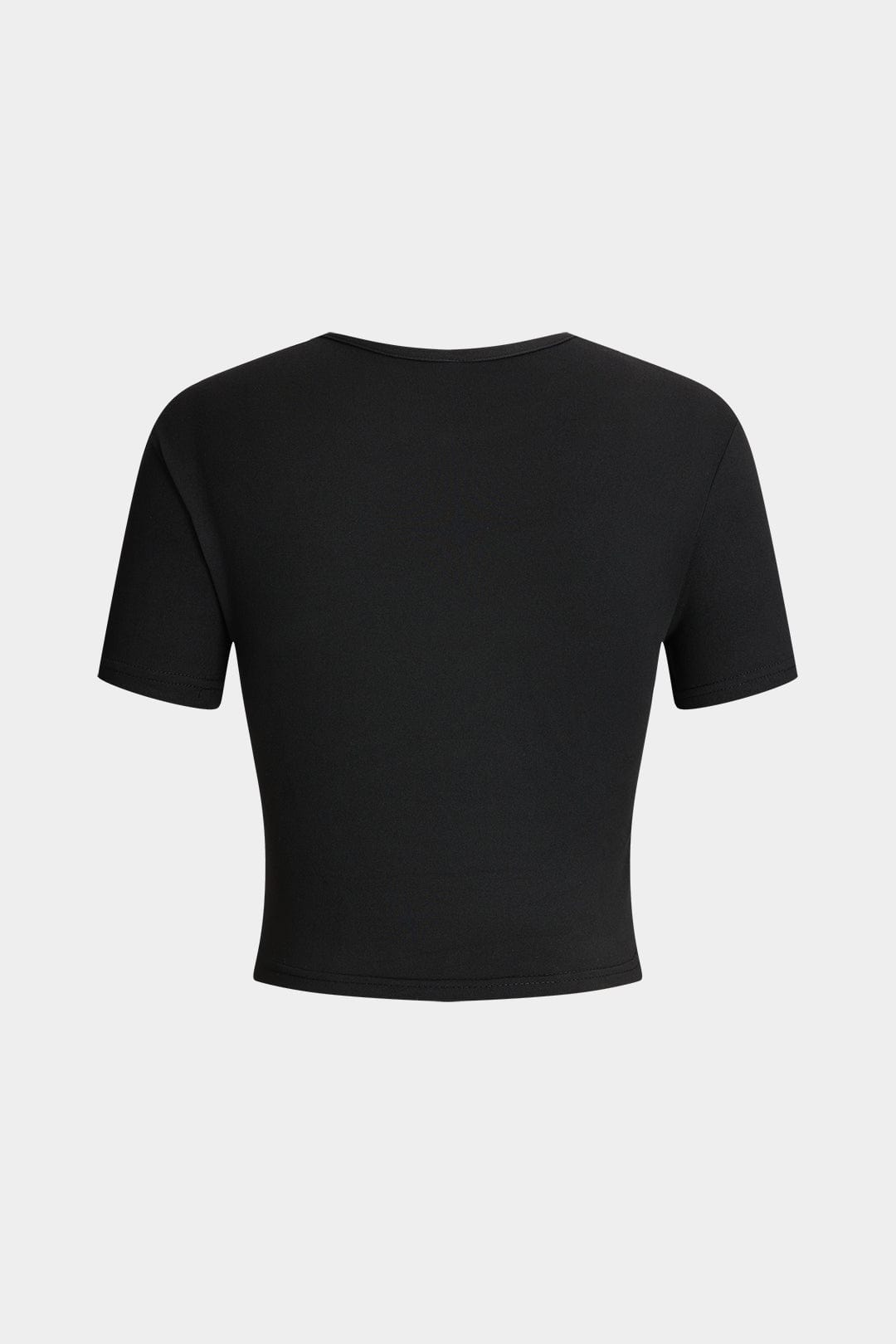 es Damen Cropped T-Shirt Kurzarm mit Print