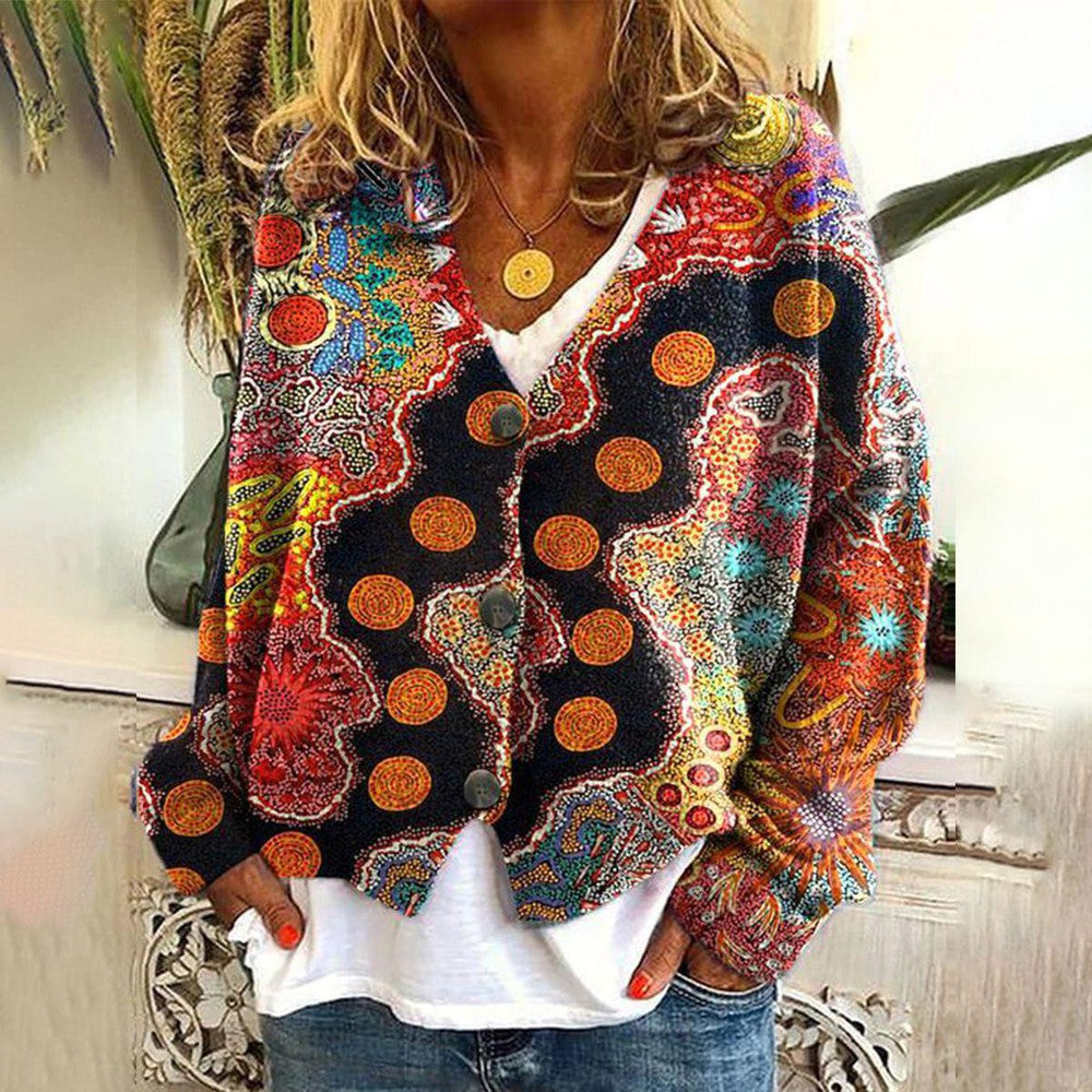 Damen Strickcardigan Bunt - Norvielle