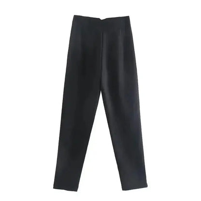 Isabell | High-Waisted Plissee-Hosen Zendoo.de