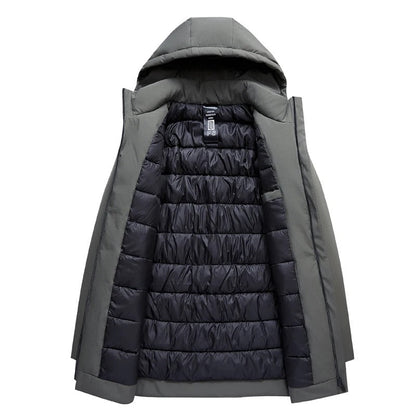 Herren Winterjacke Kapuze Funktionale Ausführung