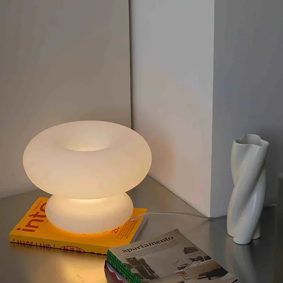 Tischlampe Mattes Glas Weiches Licht