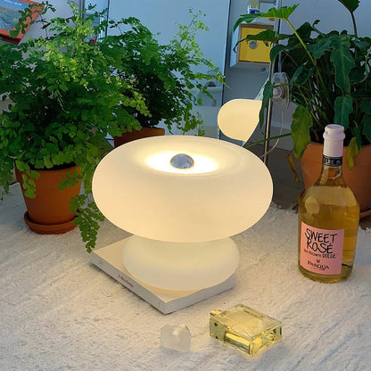 Tischlampe Mattes Glas Weiches Licht