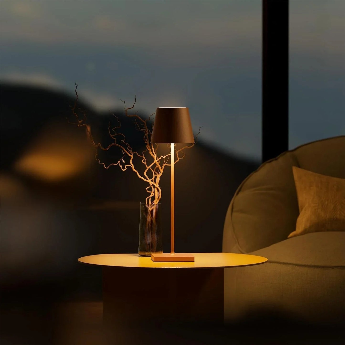 LED Tischlampe Mit USB Ladeanschluss