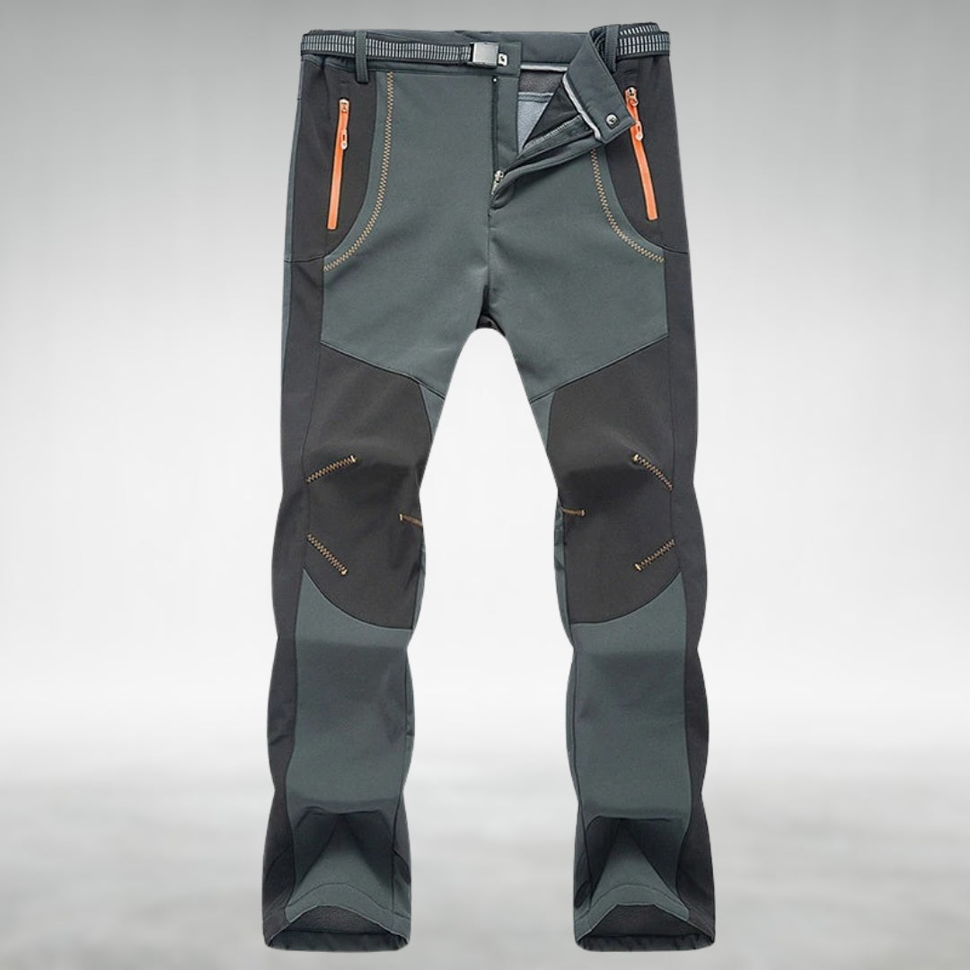 Taktische Hose – Wasserdichte Outdoor-Wanderhose für Männer-Grau-S-Chaps Herrenmode