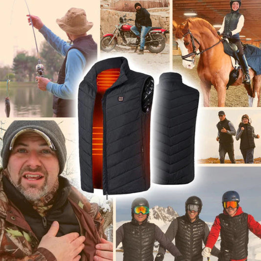 Norvielle Herren Thermoheizweste Heizjacke mit Heizelement - Norvielle