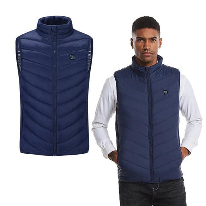 Thermo Heizweste Herren Jacke Wärme Isolierung
