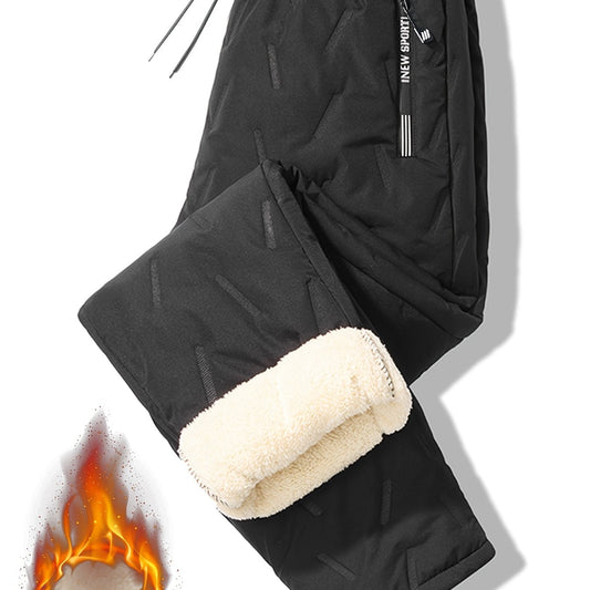 Herren Thermohose Winddicht Wasserabweisend Vollständig Länge - Norvielle
