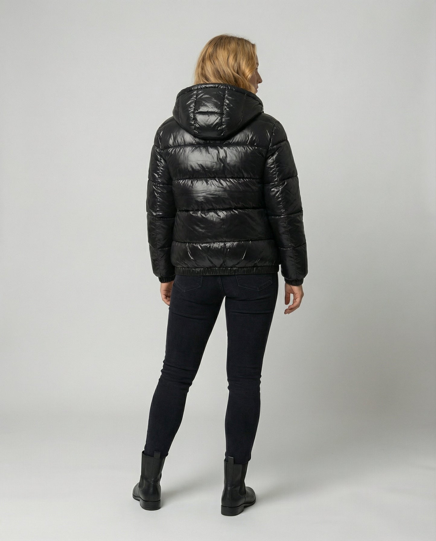 Unisex Daunenpufferjacke Wasserabweisend