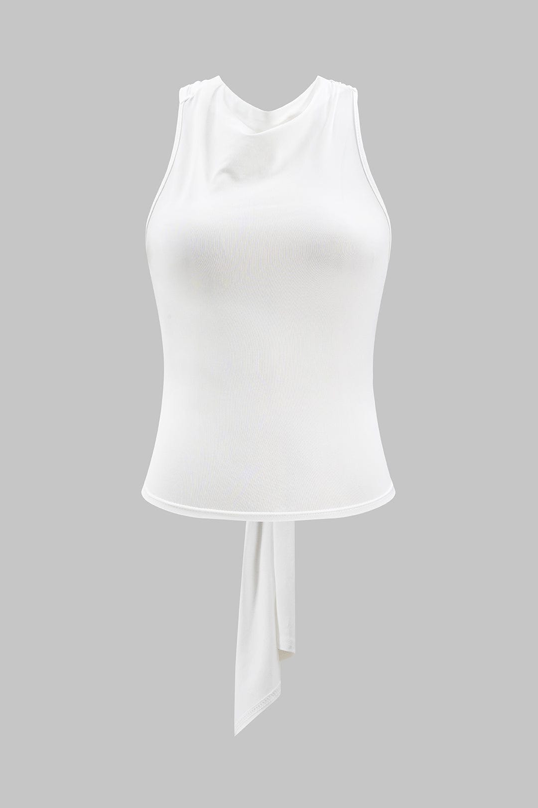Damen Neckholder- Wickeldesign Knoten-Detail - Norvielle
