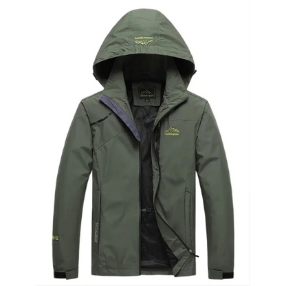 Herren Wanderjacke Winddicht Wasserdicht Outdoorjacke - Norvielle