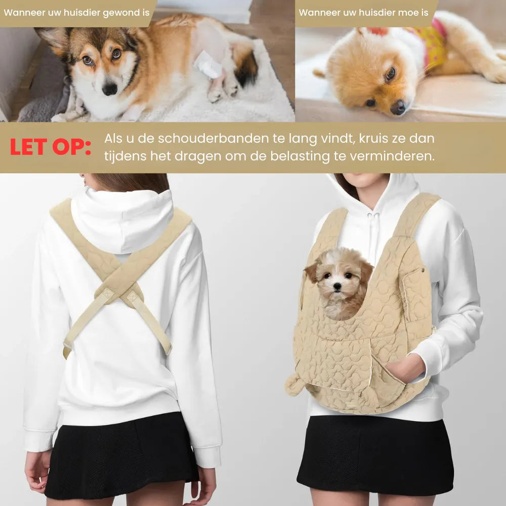 Hundetragetasche XL Wasserdicht Leicht Ergonomisch