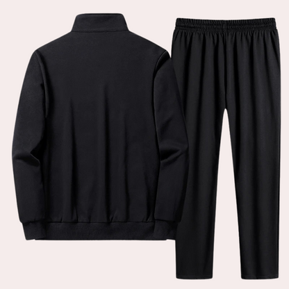 Trainingsanzug - Zip-Up - Freizeit - Zweiteiliges Set - Workout Wear für Männer-Chaps Herrenmode