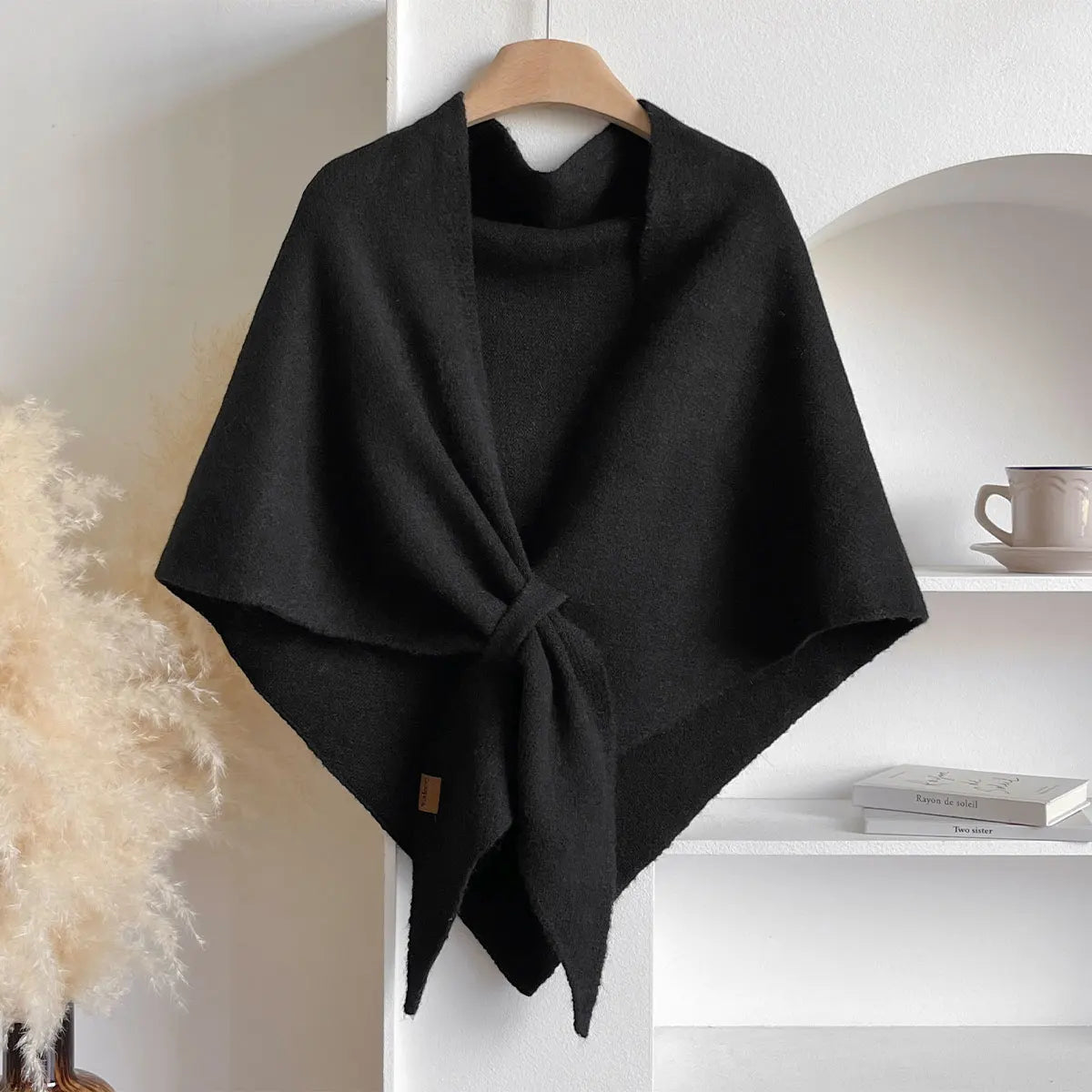 Wollmix-Tuch Damen Herbst Winter Warm Dreieck