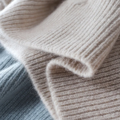 Norvielle Damen Rollkragenpullover Figurbetonter Winterkomfort
