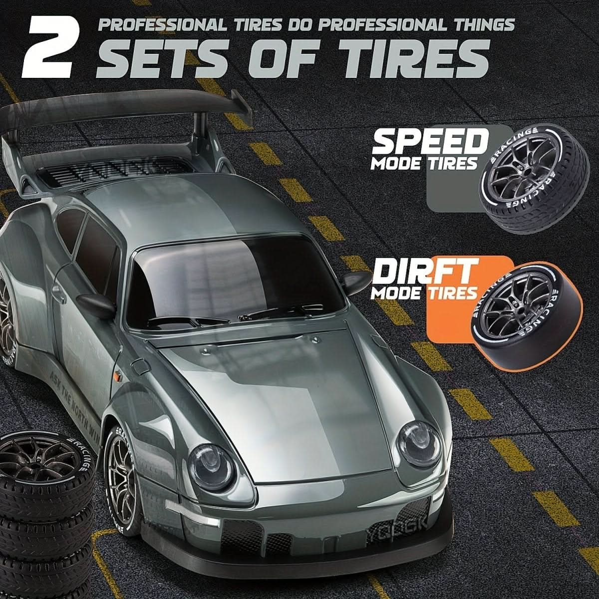 RC Auto LED Drift 4WD