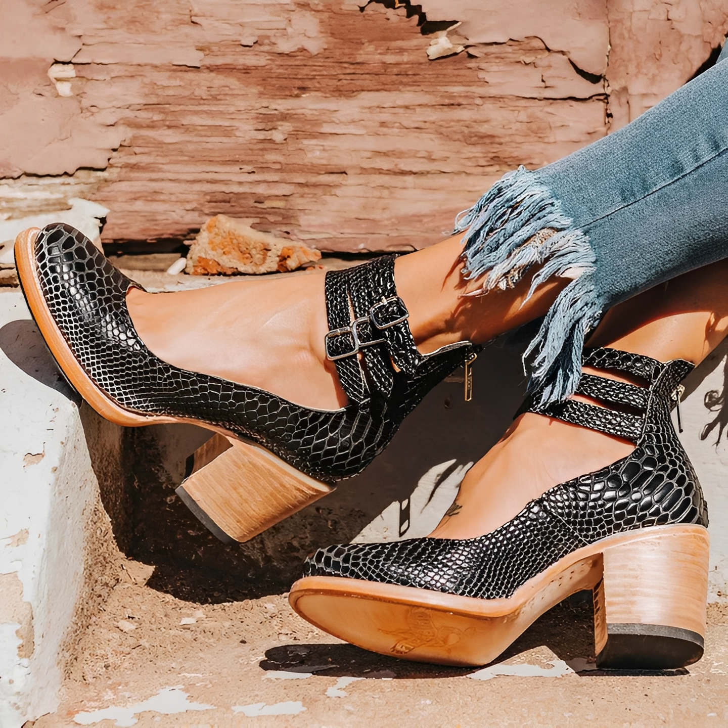 Damen Schuhe Komfortabel Leder